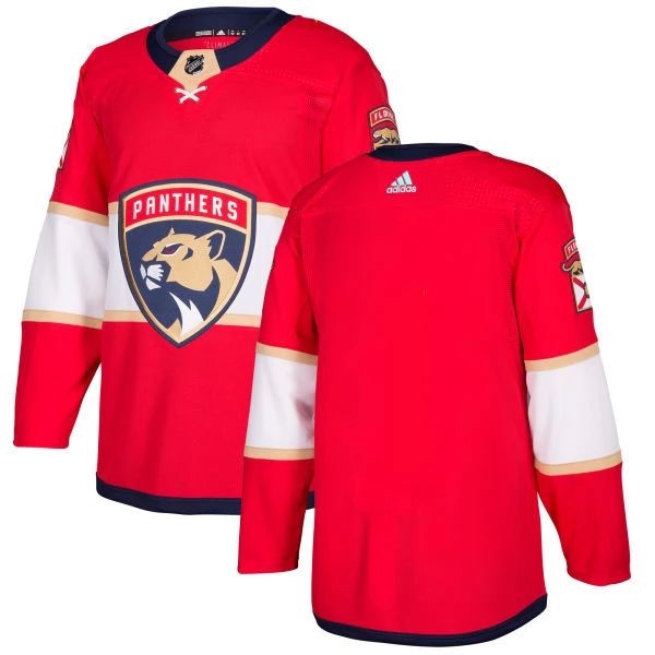 Herren Florida Panthers Eishockey Trikot Blank Rot Authentic